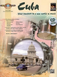 Drum Atlas Cuba Sweeney Book & Cd Sheet Music Songbook
