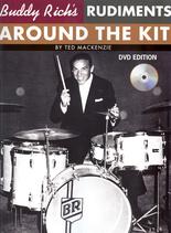 Buddy Rich Rudiments Around The Kit Mackenzie +dvd Sheet Music Songbook
