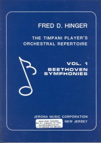 Timpani Players Orchestral Repertoire 1 Beethoven Sheet Music Songbook