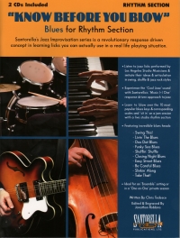 Know Before You Blow Blues Rhythm Section Sheet Music Songbook