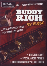 Buddy Rich Up Close Drum Dvd Sheet Music Songbook