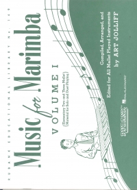 Music For Marimba Vol 1 Sheet Music Songbook