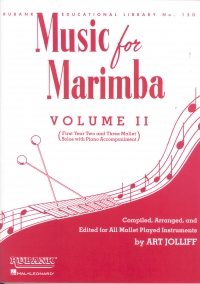 Music For Marimba Vol 2 Sheet Music Songbook