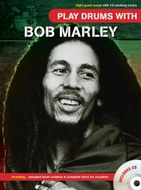 Play Drums With Bob Marley Book & Cd Sheet Music Songbook