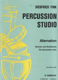 Fink Alternation Percussion Sheet Music Songbook