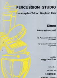 Fink Ritmo 7 Percussion Score & Parts Sheet Music Songbook
