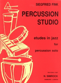 Fink Etudes In Jazz Percussion Sheet Music Songbook