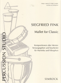 Fink Mallet For Classic Marimba & Vibraphone Sheet Music Songbook