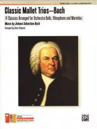 Classic Mallet Trios Bach 4 Classics Slawson Sheet Music Songbook