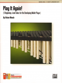 Play It Again Woods 5 Beginning Solos Mallet Sheet Music Songbook