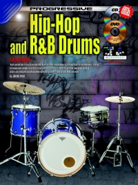 Progressive Hip-hop And R&b Drums + Cd & Dvd Sheet Music Songbook