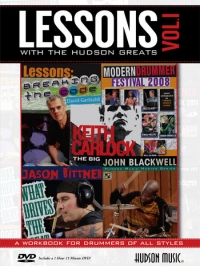 Lessons With The Hudson Greats Vol 1 + Dvd Sheet Music Songbook