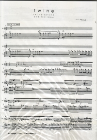 Wallin Twine Xylophone & Marimba Sheet Music Songbook
