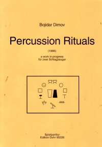 Dimov Percussion Rituals 2 Percussion Score Sheet Music Songbook