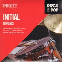 Trinity Rock & Pop 2018 Drums Initial Cd Sheet Music Songbook