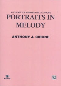 Portraits In Melody Cirone Xylophone Marimba Sheet Music Songbook