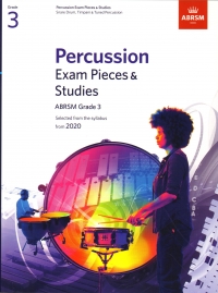 Percussion Exam Pieces 2020 Grade 3 Abrsm Sheet Music Songbook