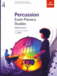 Percussion Exam Pieces 2020 Grade 4 Abrsm Sheet Music Songbook