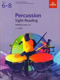 Percussion Sight Reading 2020 Grades 6-8 Abrsm Sheet Music Songbook