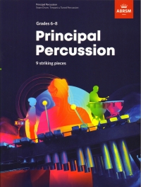 Principal Percussion 2020 Grades 6-8 Abrsm Sheet Music Songbook