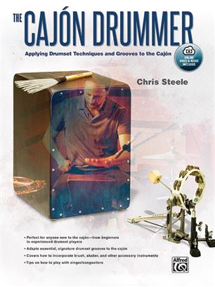 Cajon Drummer Chris Steele Book & Online Audio Sheet Music Songbook