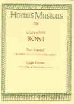 Boni Sonatas (3) Flute Sheet Music Songbook