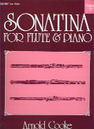 Cooke Sonatina For Flute & Piano Sheet Music Songbook