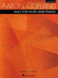 Copland Duo For Flute & Piano Sheet Music Songbook
