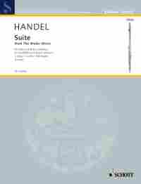 Handel Suite G (from Water Music) Flute Sheet Music Songbook
