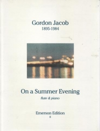 Jacob On A Summer Evening Flute Sheet Music Songbook