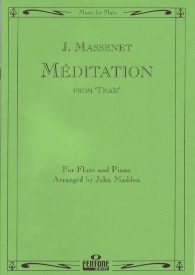 Massenet Meditation Flute Sheet Music Songbook