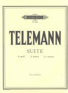 Telemann Suite A Minor Flute Sheet Music Songbook