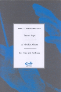 Vivaldi Flute Album Wye Sheet Music Songbook
