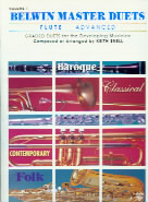 Belwin Master Duets Flute Advanced Vol 1 Snell Sheet Music Songbook
