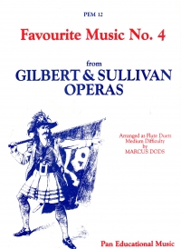 Favourite Music From Gilbert & Sullivan Operas Sheet Music Songbook