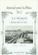 Muller (journal For Flute No 1) Duets Sheet Music Songbook