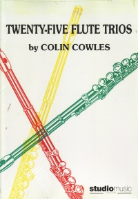 Twenty Five Flute Trios Cowles Sheet Music Songbook