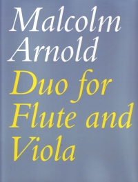 Arnold Duo Flute & Viola Playing Score Sheet Music Songbook