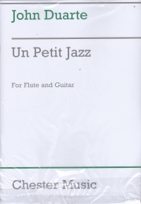 Duarte Un Petit Jazz Flute & Guitar Sheet Music Songbook