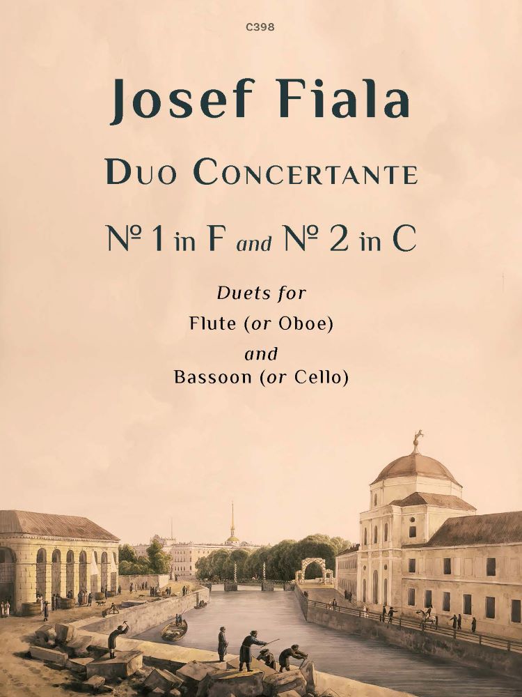 Fiala Duo Concertante No 1 In F & No 2 In C Fl&bsn Sheet Music Songbook