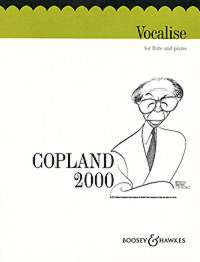 Copland Vocalise Rachmaninoff Flute Sheet Music Songbook