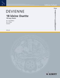 Devienne 18 Flute Duets Sheet Music Songbook