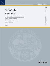 Vivaldi Concerto D Rv428 Op10/3 Il Cardellino Fl Sheet Music Songbook