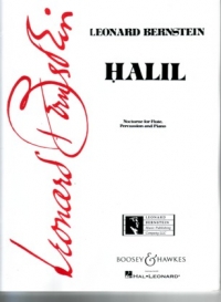 Bernstein Halil Nocture Flute Percussion Piano Sheet Music Songbook
