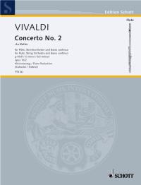 Vivaldi Concerto Op10/2 Kv439 Gmin La Notte Flute Sheet Music Songbook
