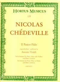 Vivaldi Sonatas (6) Il Pastor Fido Op13 Flute Sheet Music Songbook