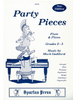 Goddard Party Pieces Flute & Piano Sheet Music Songbook