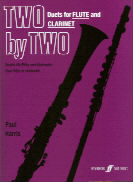 Two By Two Flute & Clarinet Duets Sheet Music Songbook
