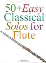 50+ Easy Classical Solos Flute Sheet Music Songbook
