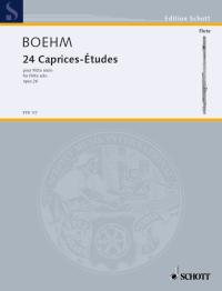 Boehm 24 Caprices Etudes Op26 Flute Sheet Music Songbook